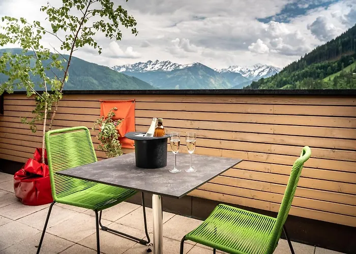 Lejlighed Der Sonnberg Alpinlodges - Mit Seeblick, Privater Sauna Und Self Check-in *
