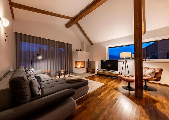 Appartement Der Sonnberg Alpinlodges - Mit Seeblick, Privater Sauna Und Self Check-in