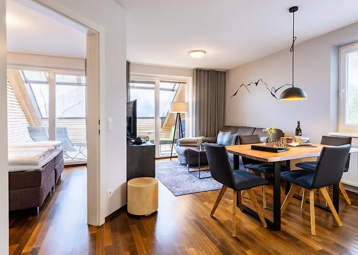 Appartement Der Sonnberg Alpinlodges - Mit Seeblick, Privater Sauna Und Self Check-in